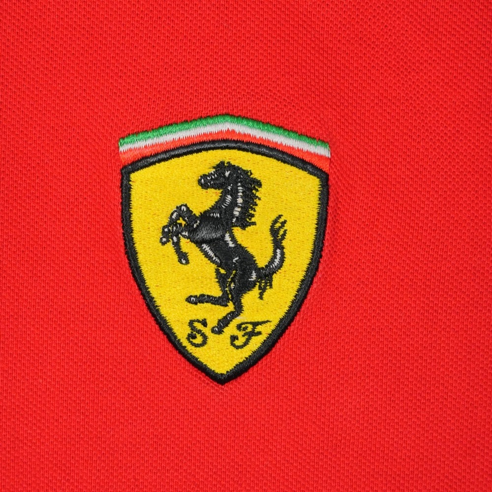 Ferrari Scarlet Polo with Emblem - Picture 4 of 10